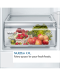 Bosch KGN27NBFAG 55cm 50 /50 Frost Free Fridge Freezer - Black
