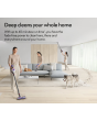 Dyson V8ABS-2023 Cordless Stick Vacuum Cleaner - 40 Minutes Run Time - Silver/Yellow