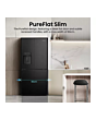 Hisense RQ5P470SYFD Total No Frost Fridge Freezer Black