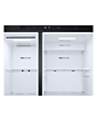 LG GSLC40EPPE 91.3cm 50/50 Total No Frost American Fridge Freezer - Matte Black