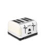 Morphy Richards 240132 Venture 4 Slice Toaster - Cream