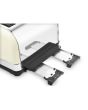 Morphy Richards 240132 Venture 4 Slice Toaster - Cream