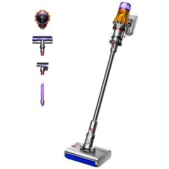 Dyson V12DETECTSUB Detect Slim Submarine Cordless Vacuum - 60 Minutes Run Time - Yellow/Nickel