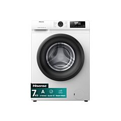 Hisense WF1Q7021BW 7kg 1200 Spin, Steam Washing Machine - White