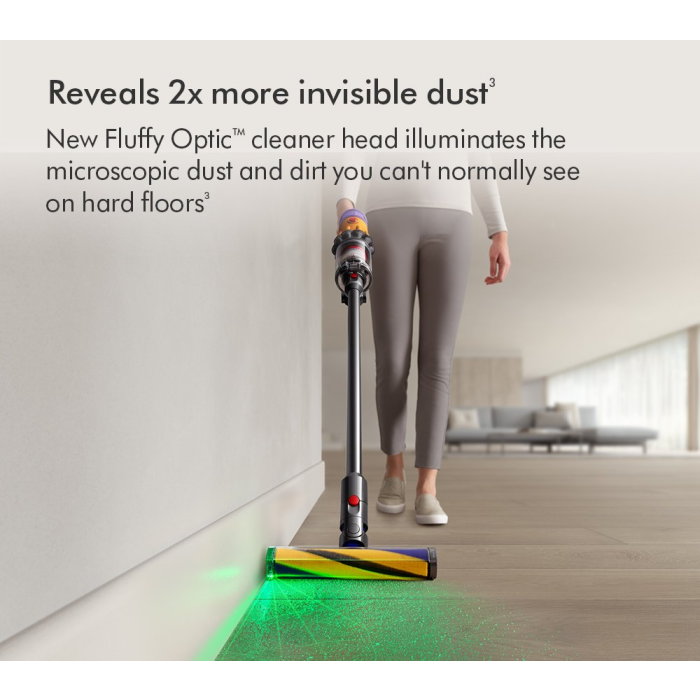 新品　Dyson V12 Detect Slim Fluffy Dyson V12-2023 Cordless Stick Vacuum - 60 Minutes Run Time