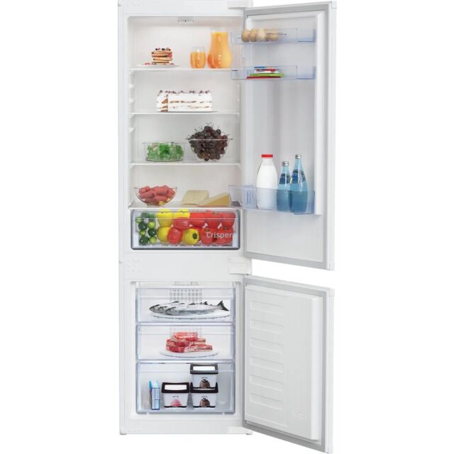 Beko BCFD473_WH Integrated 70/30 Frost Free Fridge Freezer With Sliding Door Fixing Kit - White