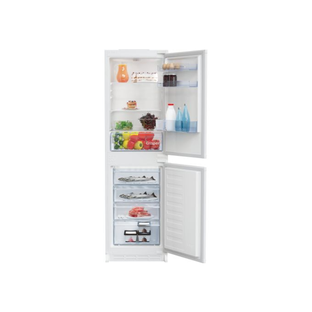 Beko Bcsm450 50/50 Built In Fridge Freezer - Static
