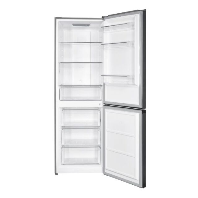 Belling BFF230IX Freestanding 55cm Frost Free Fridge Freezer in Inox