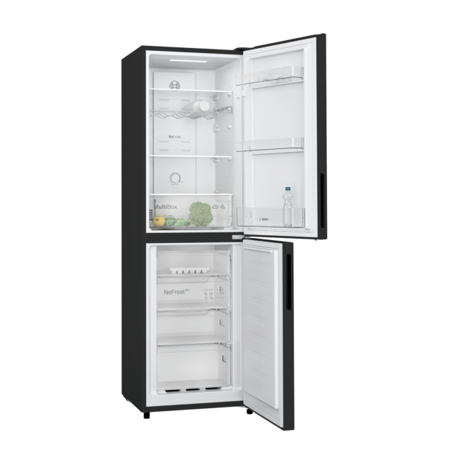 Bosch KGN27NBFAG 55cm 50 /50 Frost Free Fridge Freezer - Black