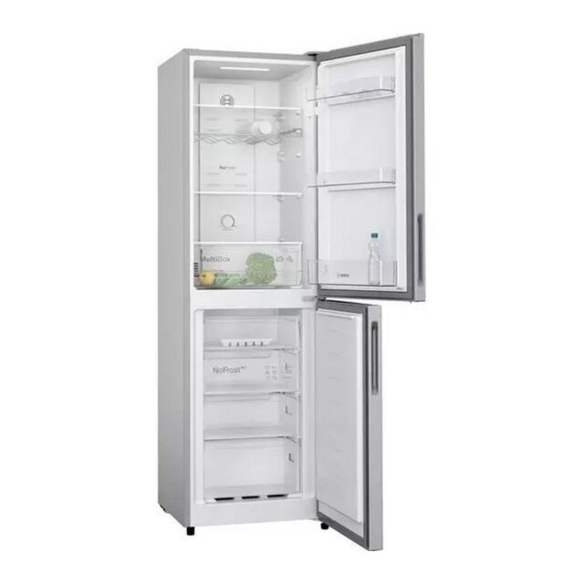 Bosch KGN27NLEAG 55cm 50/50 Frost Free Fridge Freezer - Silver