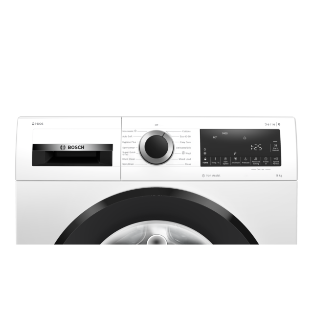 Bosch WGG244F9GB 9kg 1400 Spin Washing Machine - White