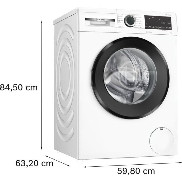 Bosch WGG254Z1GB 10kg 1400 Spin Washing Machine White