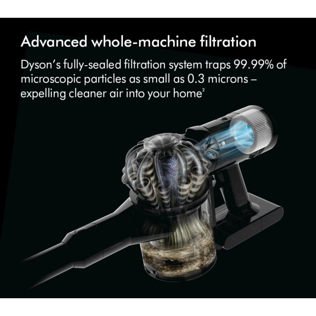 Dyson V8-2023 Cordless Stick Vacuum Cleaner - 40 Minutes Run Time - Silver