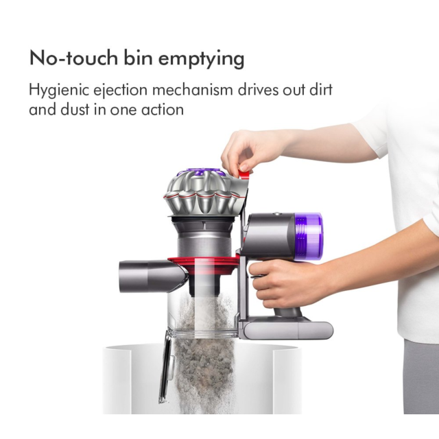 Dyson V8-2023 Cordless Stick Vacuum Cleaner - 40 Minutes Run Time - Silver