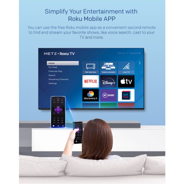 Metz 50MRD6000YUK 50inch DLED UHD Smart TV
