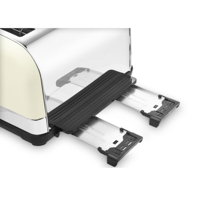 Morphy Richards 240132 Venture 4 Slice Toaster - Cream