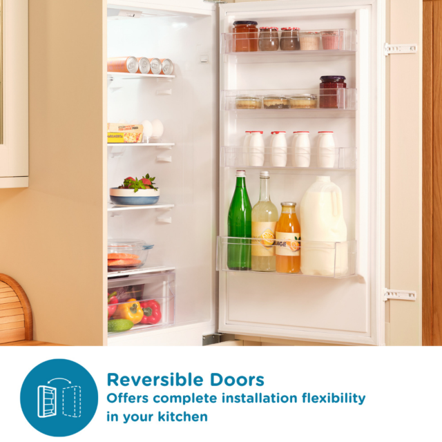 Sensis RFCMBI015470EW 54cm Frost Free Built-In Fridge Freezer