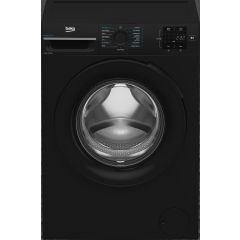 Beko BMN3WT3841B 8kg 1400 Spin RecycledTub Washing Machine - Black